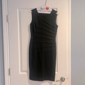 Calvin Klein black sheath dress size 4.